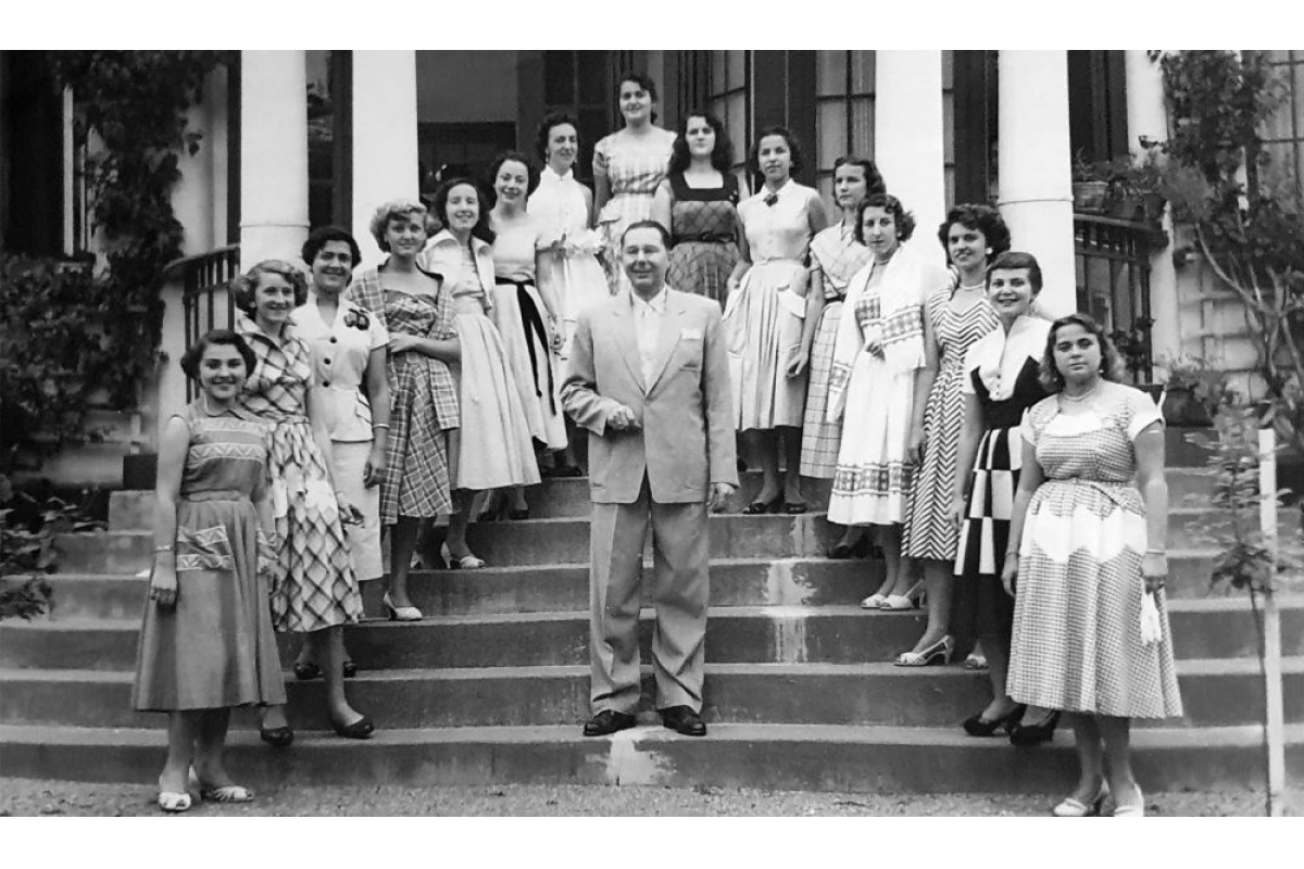 Coquetel do Desfile de Moda de 1952 em Brusque Brusque Mem ria A