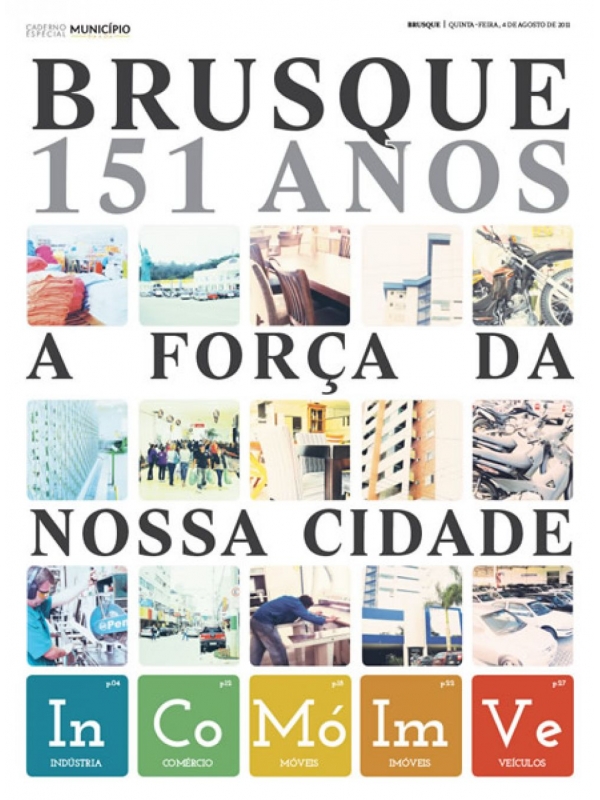 Caderno Brusque 151 Anos - A força da nossa cidade